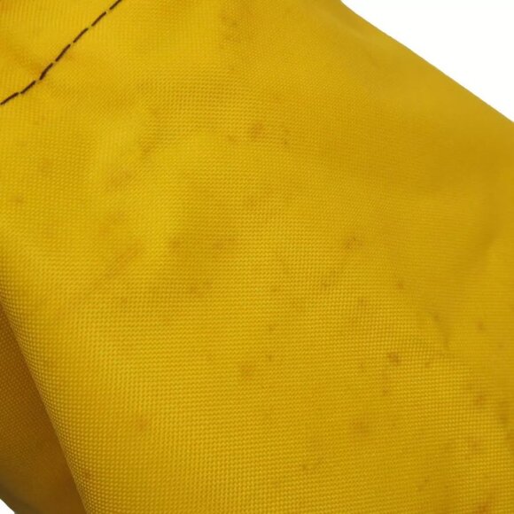 Auth Herve Chapelier Shoulder Bag Tote Bag Yellow Nylon - Picture 2 of 13